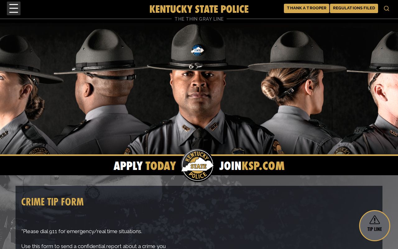 Knox County wanted tip reporting route through Kentucky State Police